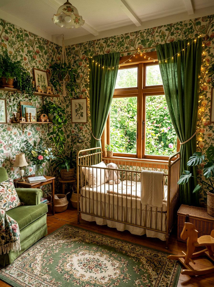 Secret Garden Aesthetic - 30 floral nursery ideas