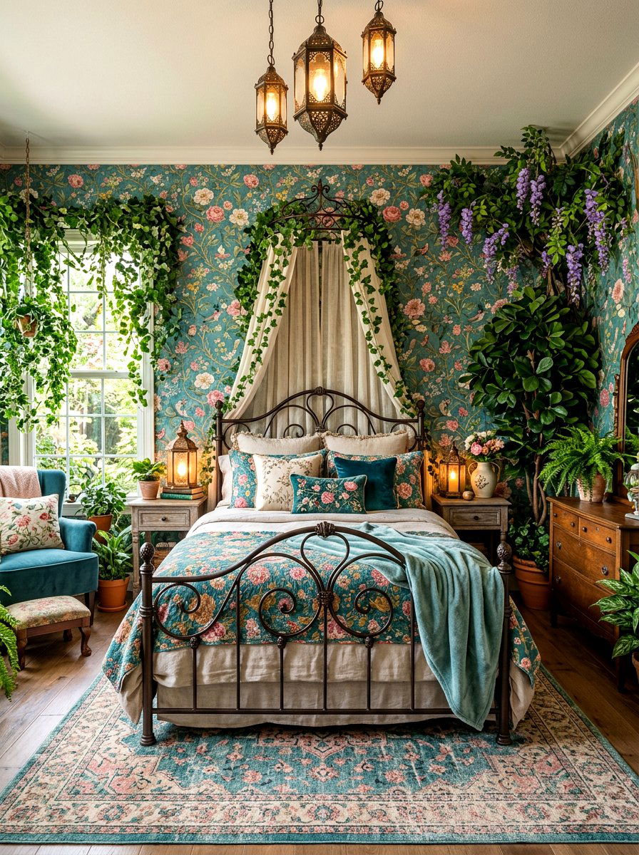 Secret Garden Bedroom - 30 storybook bedroom decor ideas