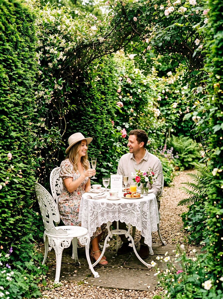 Secret Garden Brunch - 30 patio brunch setup ideas