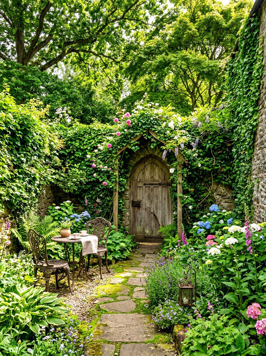 Secret Garden - 30 garden decor ideas