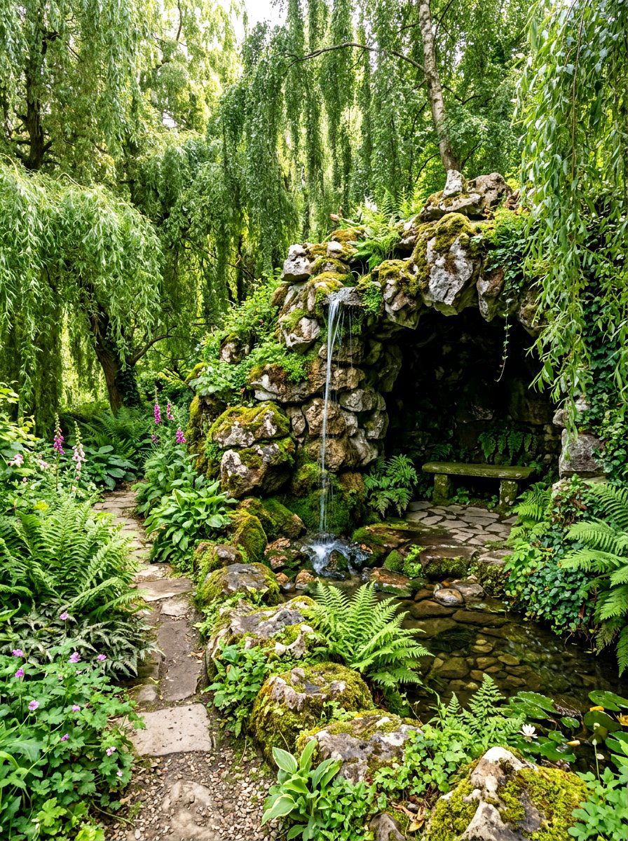 Secret Grotto Garden - 30 Victorian garden ideas