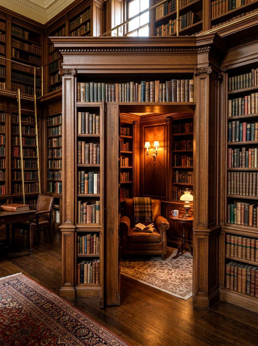 Secret Hidden Door Room - 30 reading den ideas