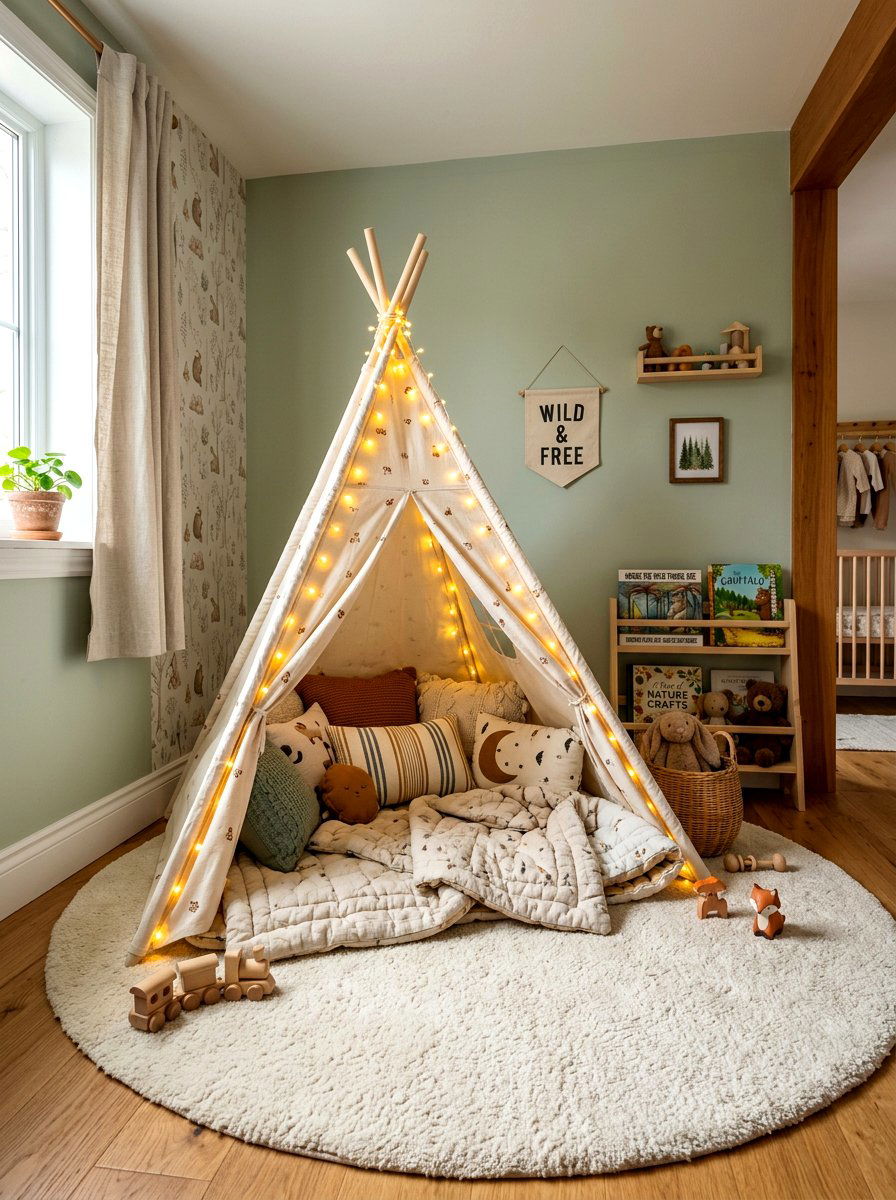 Secret Hideout Toddler Bedroom - 30 toddler room ideas