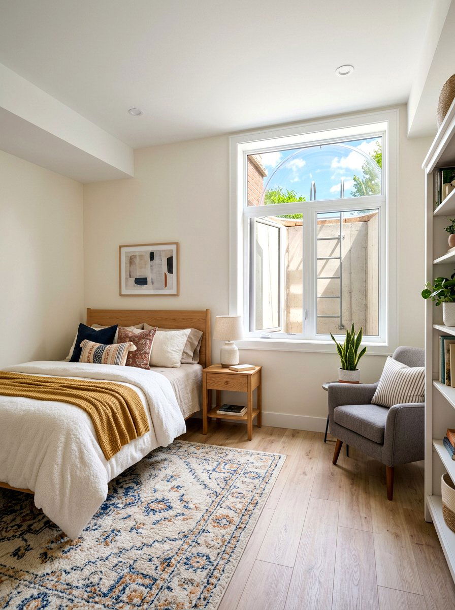 Secure egress well cover - 30 basement bedroom egress ideas