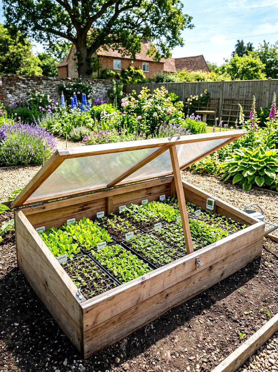 Seedling Cold Frame - 30 cold frame garden ideas