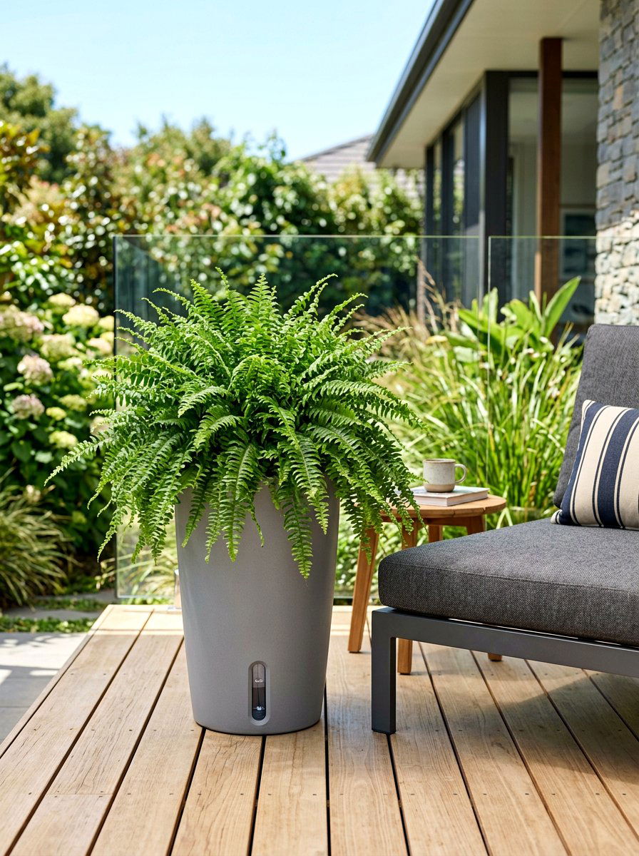 Self Watering Patio Container - 30 patio container garden ideas