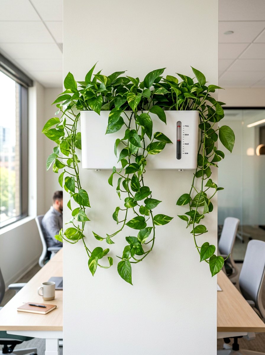 Self Watering Wall Planter - 30 wall planter ideas