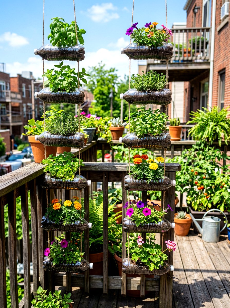 Self watering container garden - 30 modern vegetable garden ideas