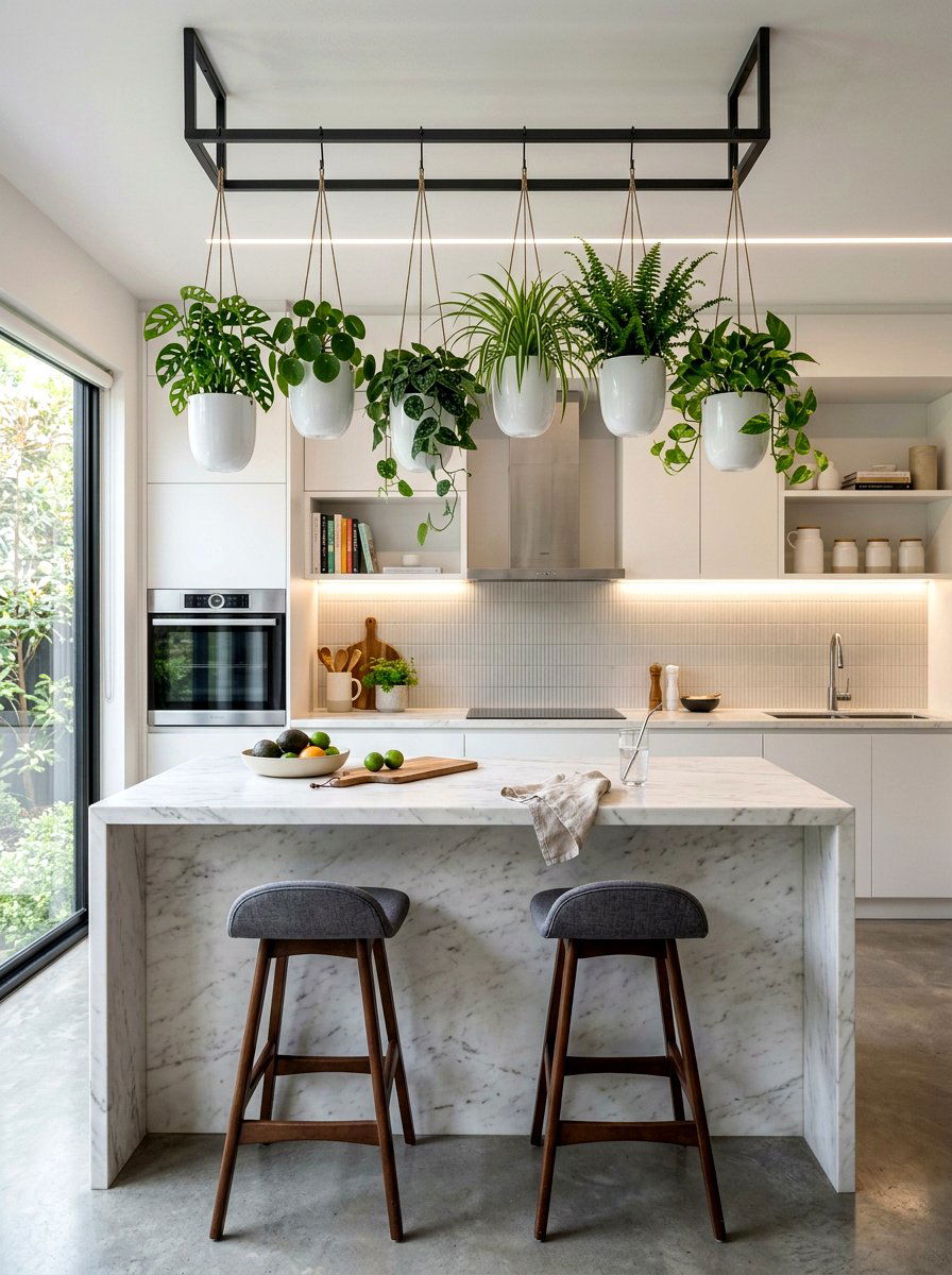 Self watering planter - 30 hanging planter ideas