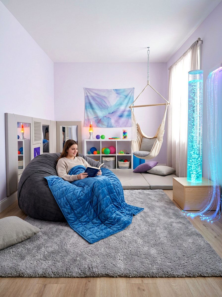 Sensory Calming Space - 30 quiet room decor ideas
