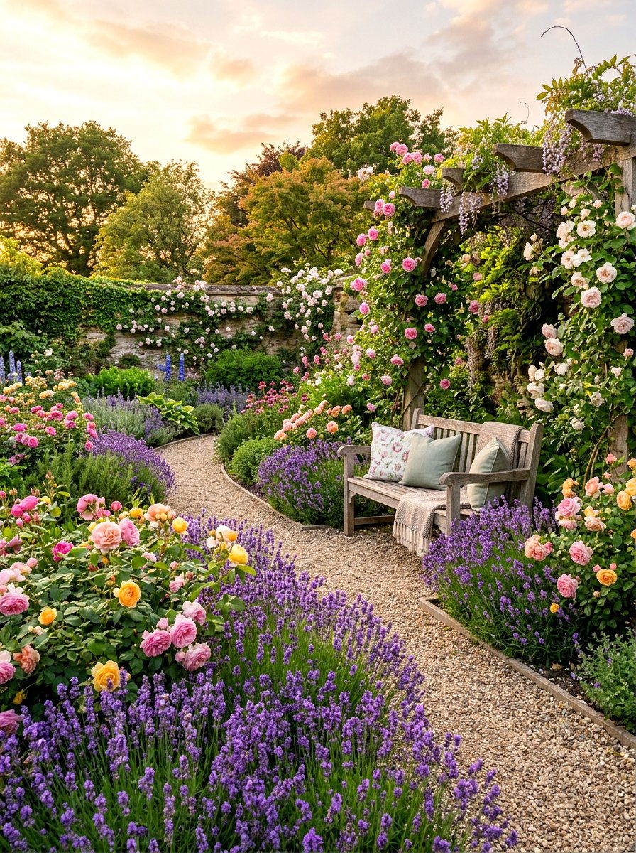 Sensory Flower Garden Layout - 30 cutting garden layout ideas