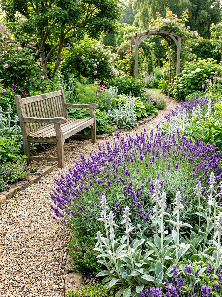 Sensory garden border - 30 bee garden border ideas