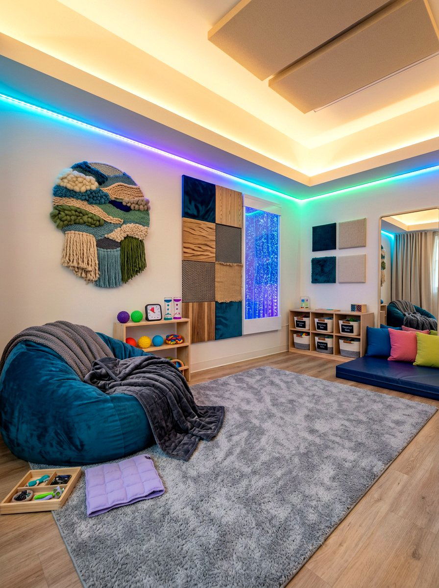 Sensory room layout - 30 quiet room ideas