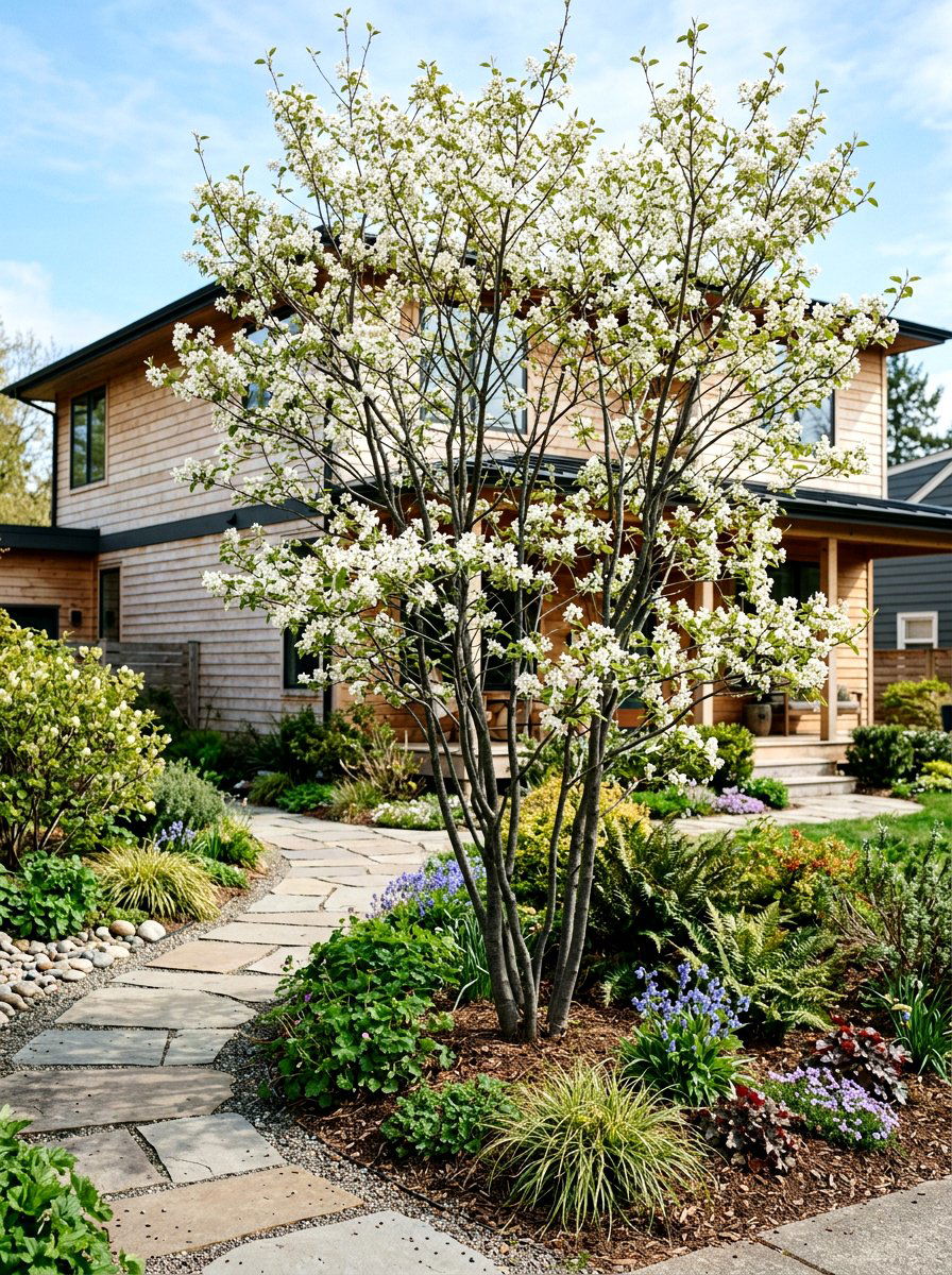 Serviceberry - 30 front yard tree ideas