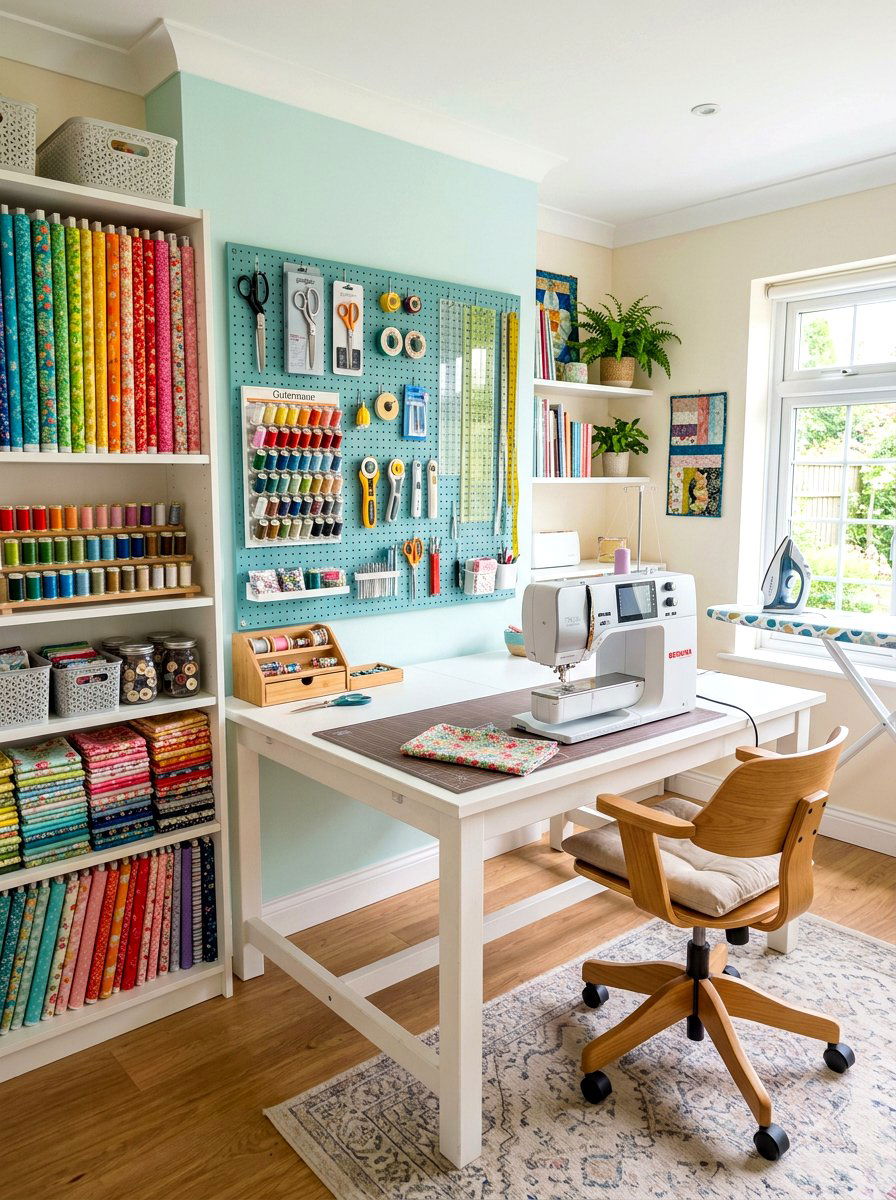 Sewing Room - 30 hobby room ideas
