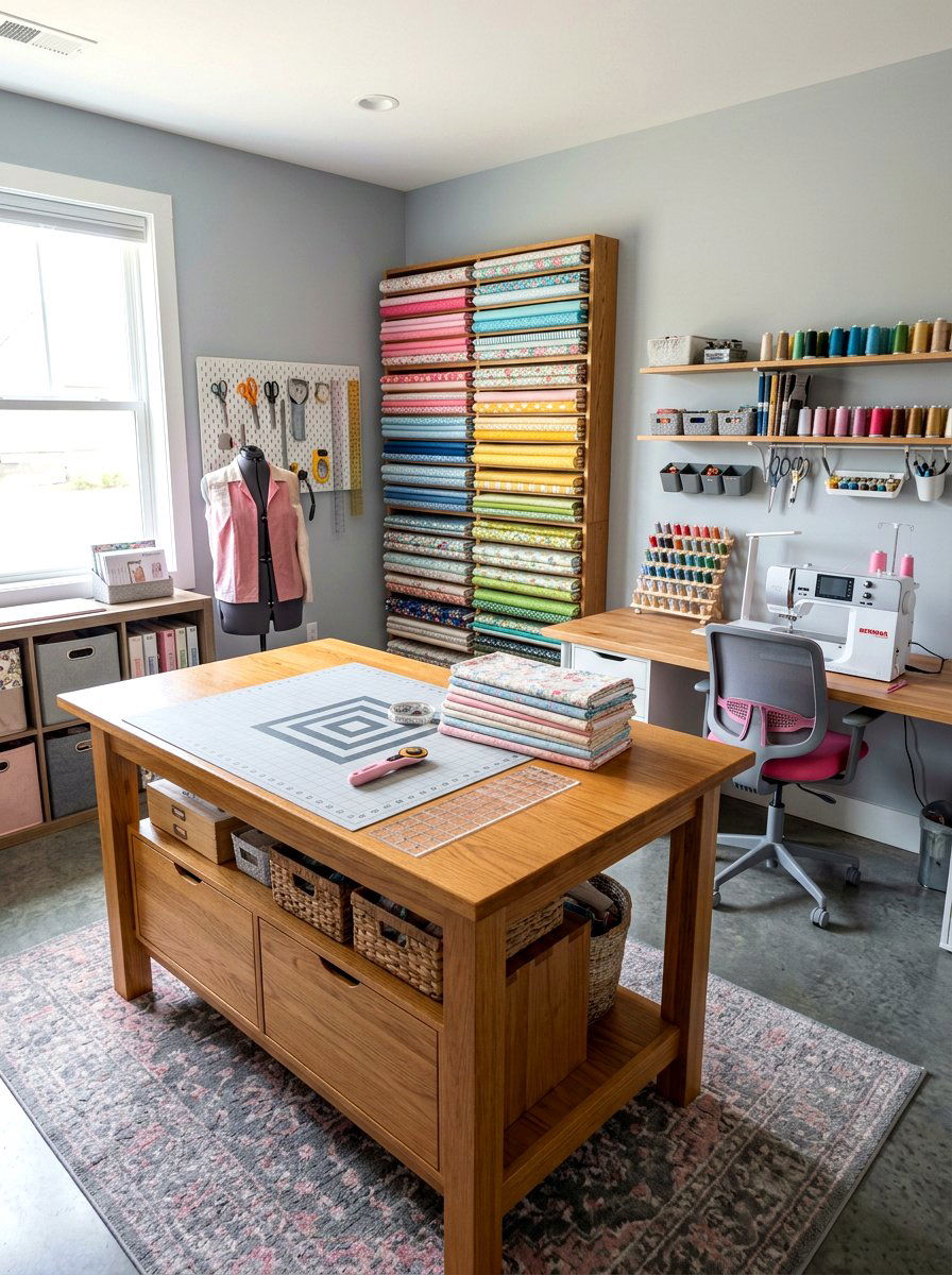 Sewing Room - 30 craft room ideas