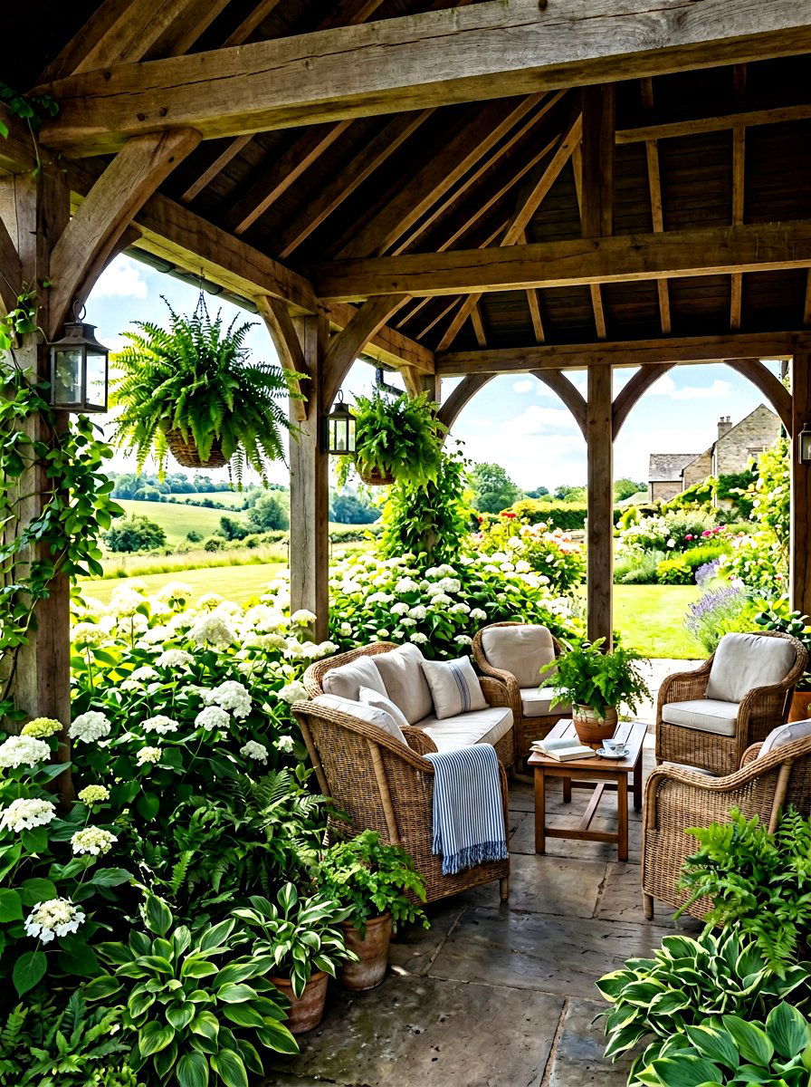 Shade Loving Hydrangea Garden - 30 hydrangea garden ideas