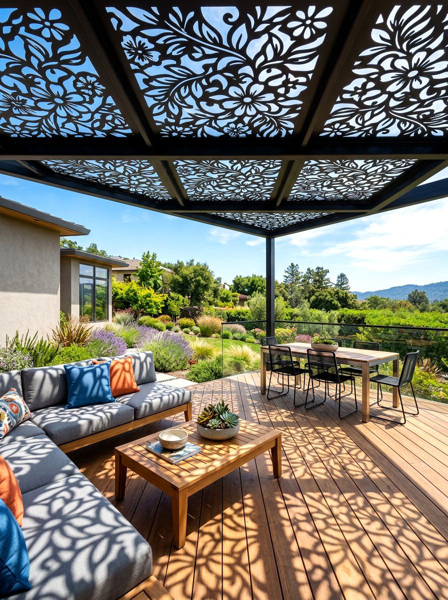 Shade Panels - 30 patio shade ideas