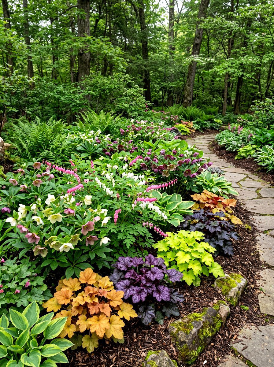 Shade Perennial - 30 woodland garden ideas