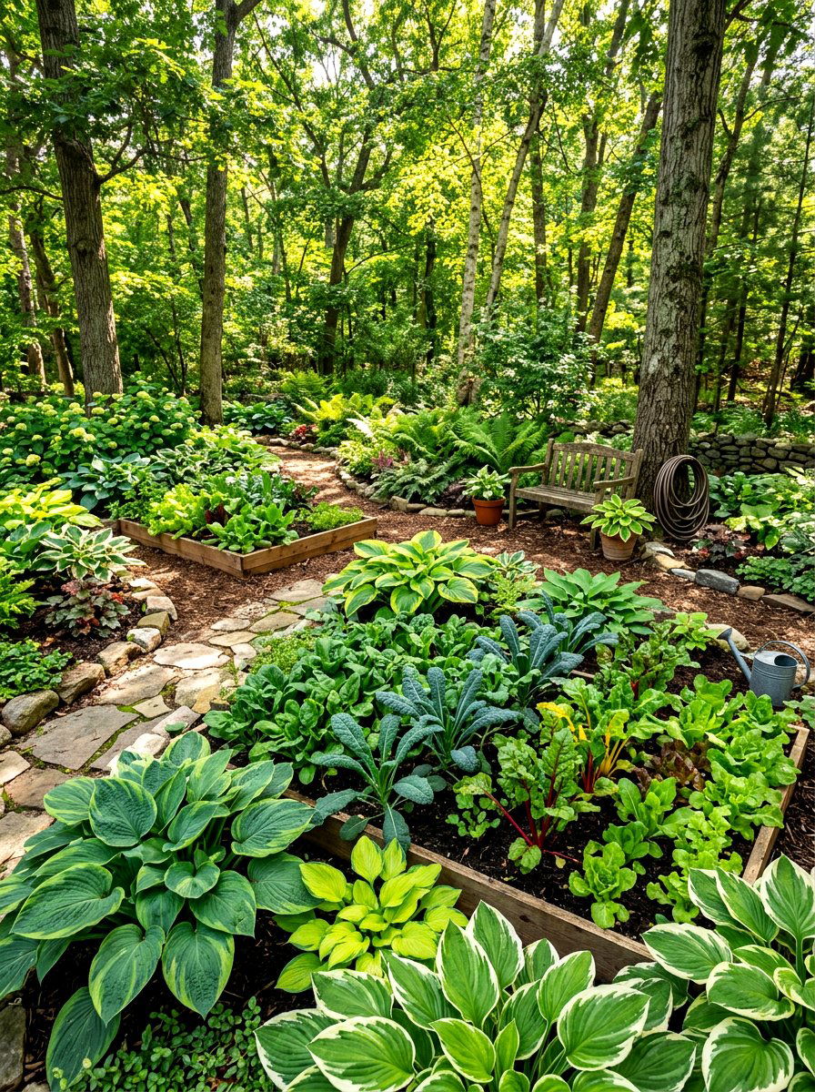 Shade Vegetable Garden - 30 beginner vegetable garden ideas