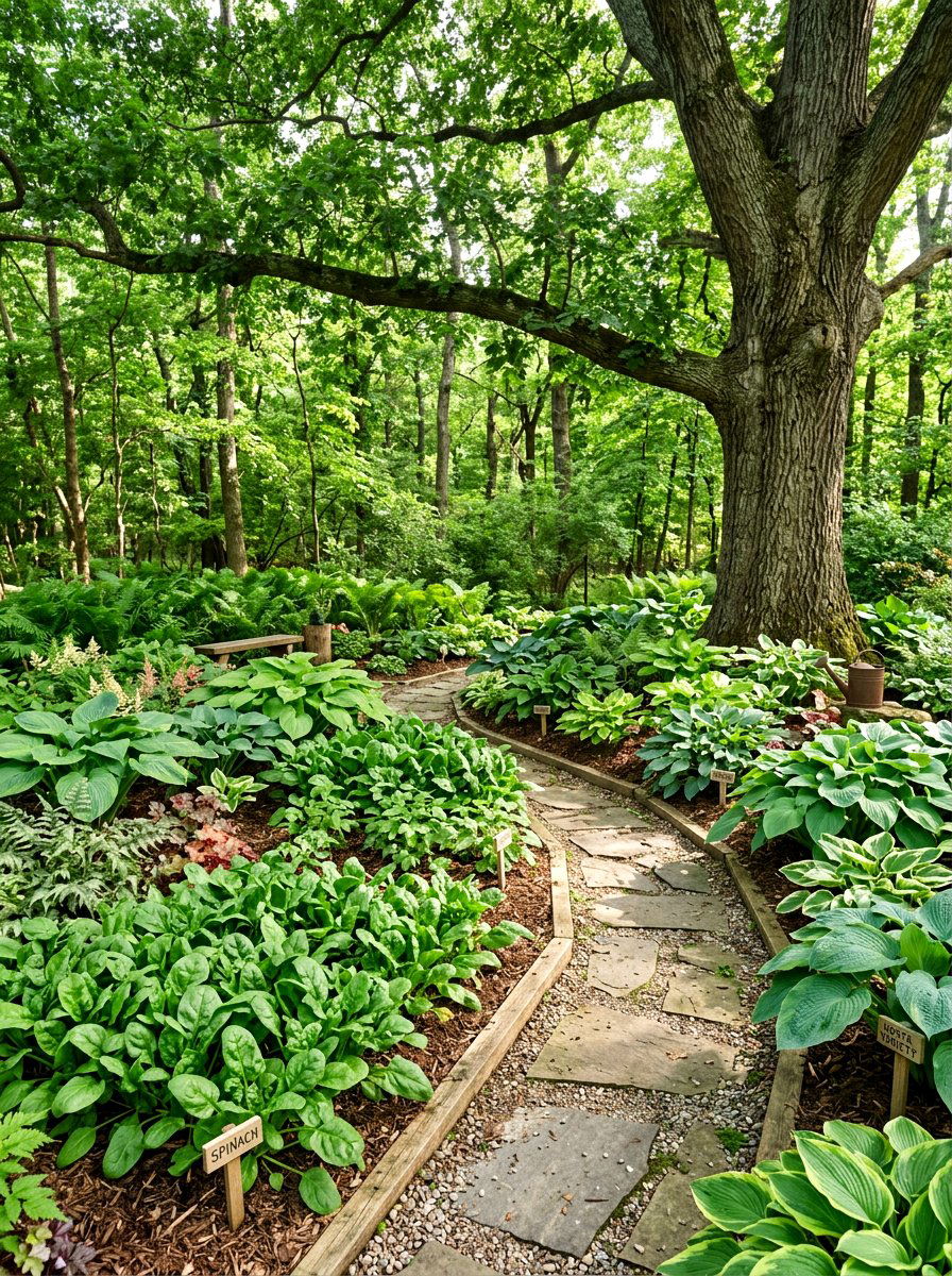 Shade Vegetable Garden - 30 year round vegetable garden ideas