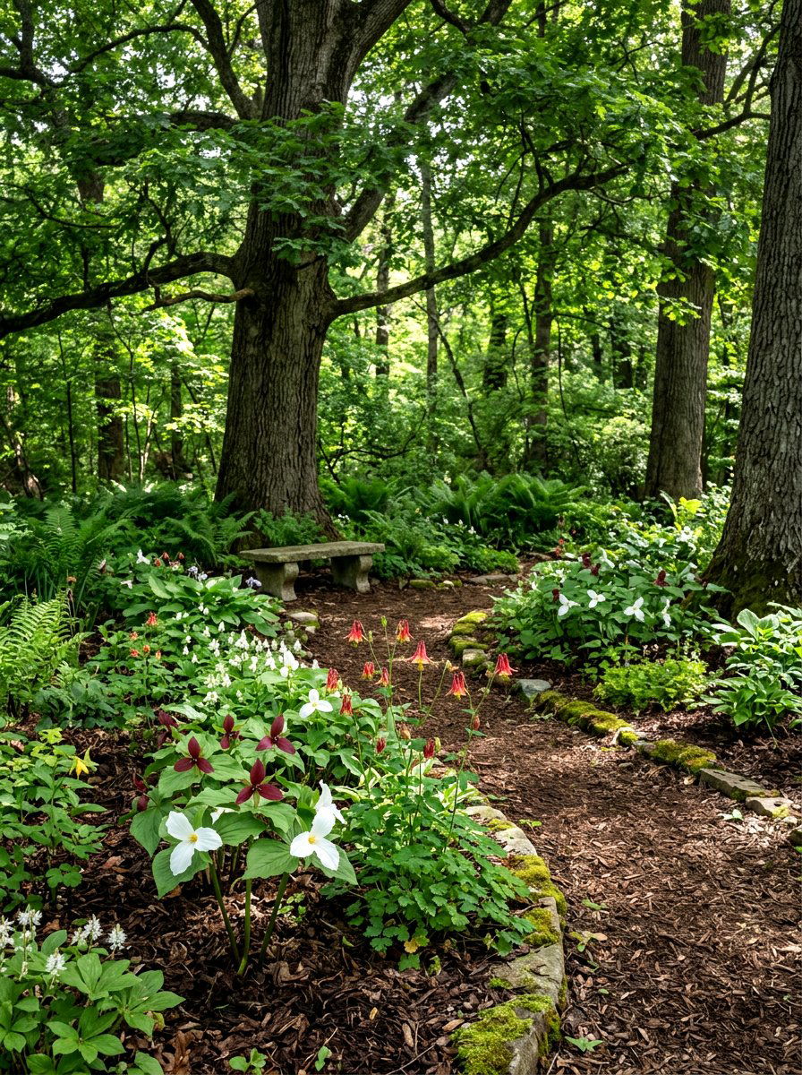 Shade Wildflower Garden - 30 wildflower garden ideas