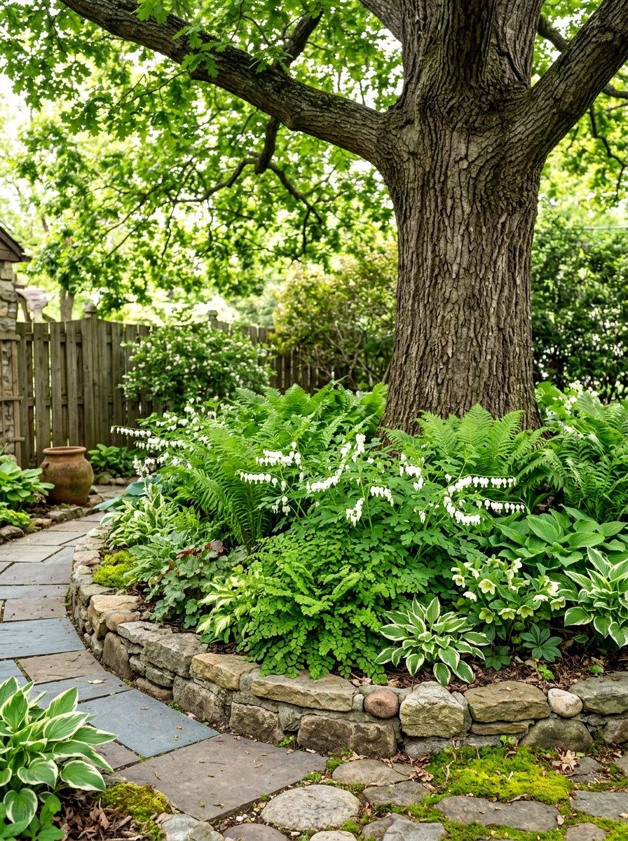 Shade corner garden bed - 30 raised bed corner ideas