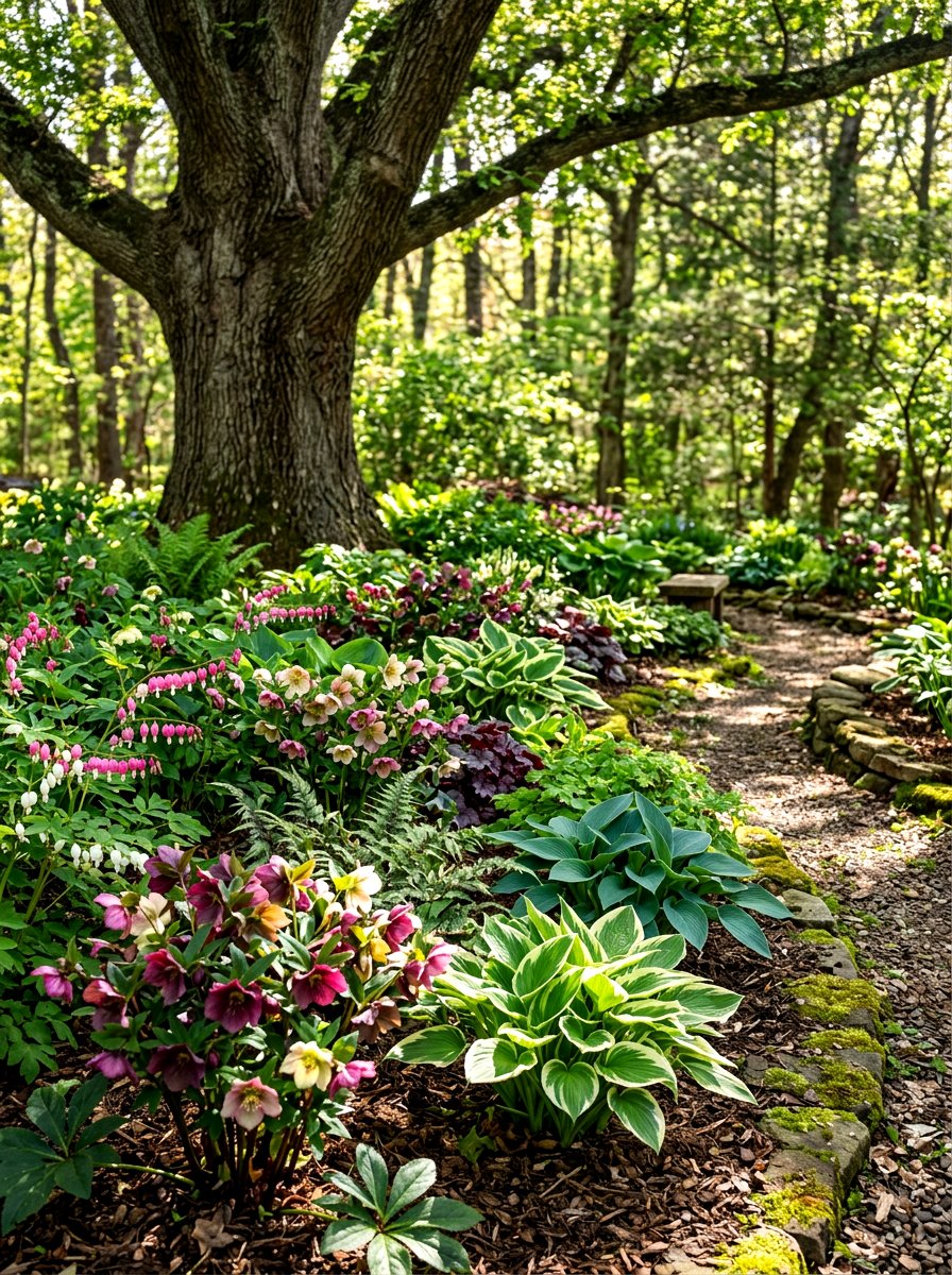 Shade cutting garden - 30 cottage cutting garden ideas