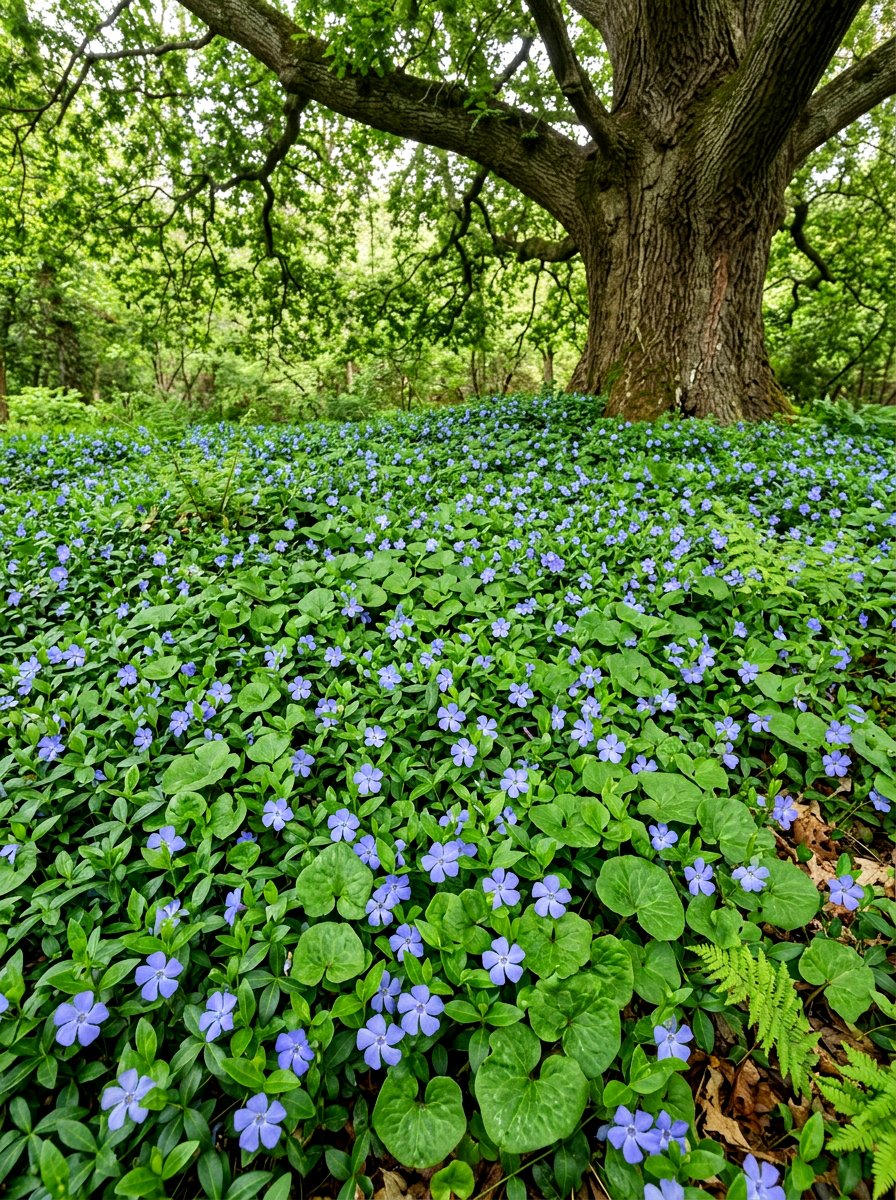 Shade ground cover carpet - 30 shade perennial garden ideas