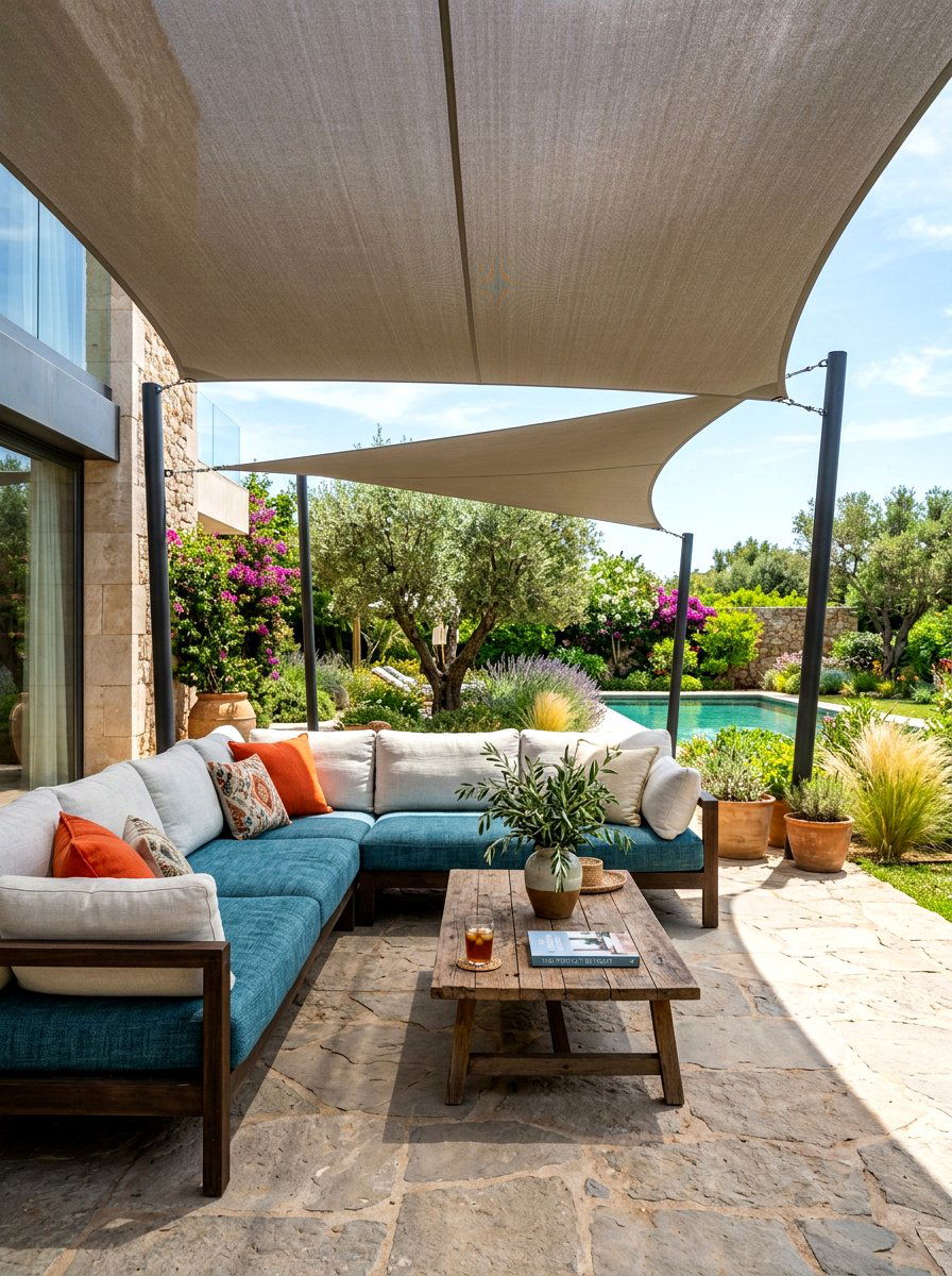 30 Mediterranean Patio Ideas for Relaxing, Sunlit Outdoor Living