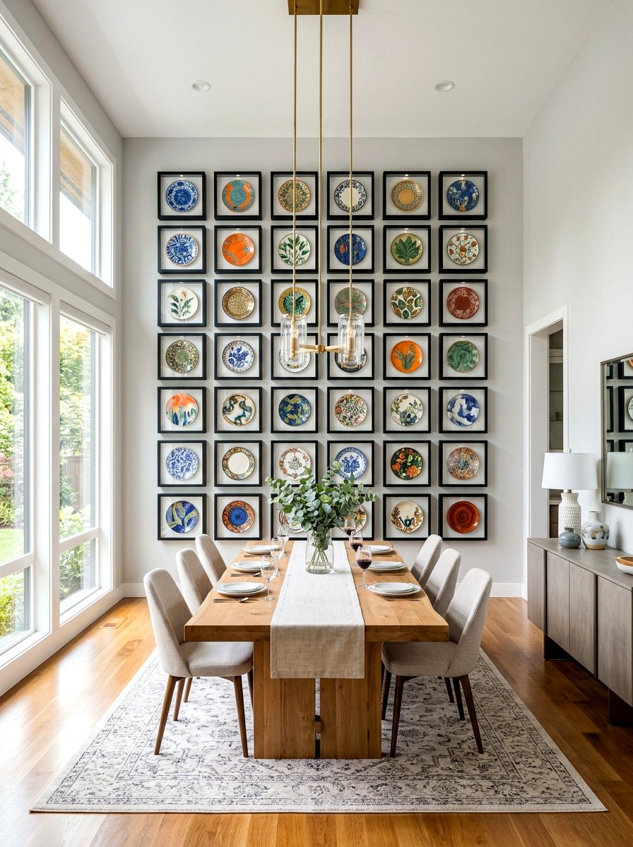 Shadow Box Frame - 30 dish display ideas