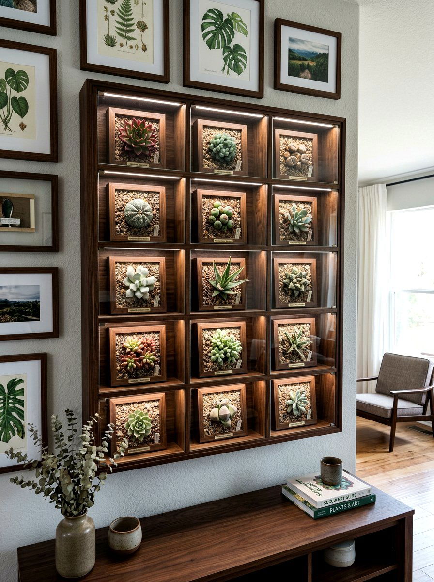 Shadow Box Plant Shelf - 30 bedroom plant shelf ideas