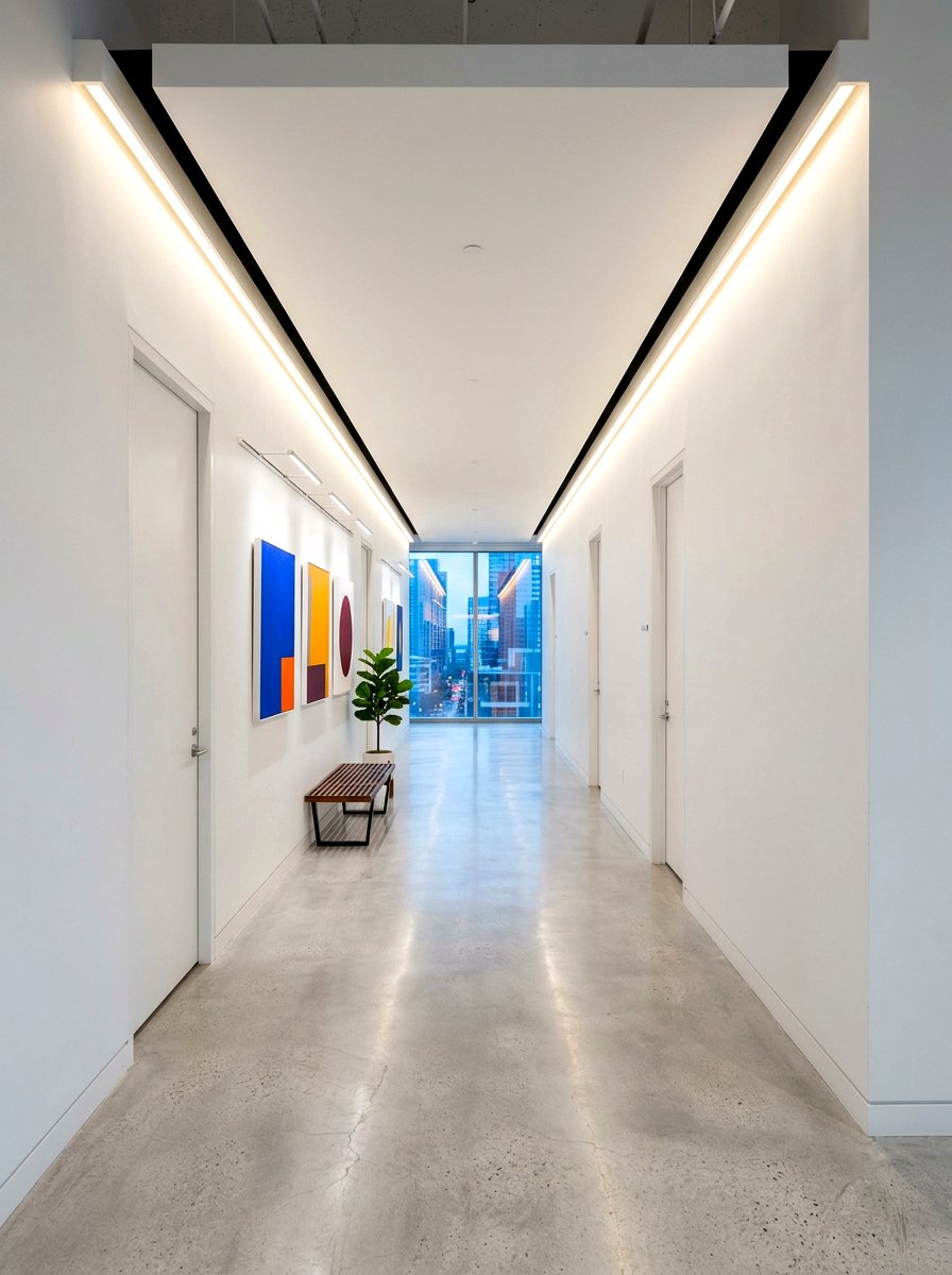 Shadow Line Ceiling - 30 ceiling design ideas