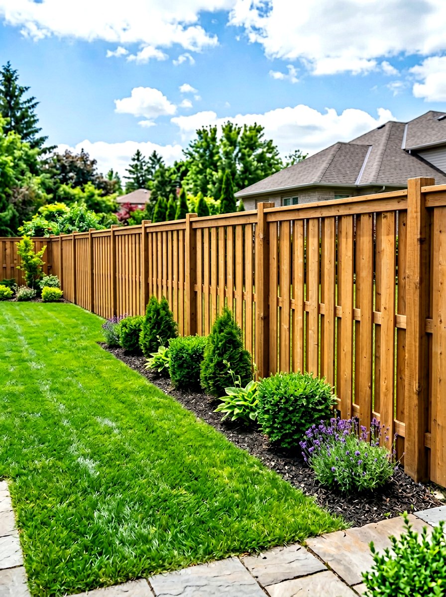Shadowbox Wood Fence - 30 fence ideas