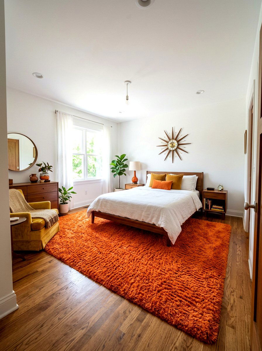 Shag Rug Nostalgia Core Bedroom - 30 nostalgia core bedroom ideas