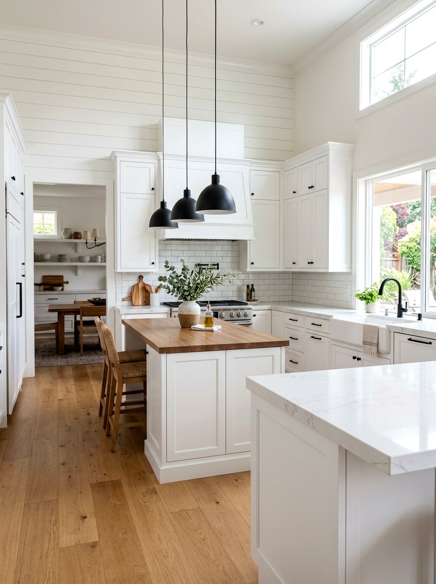 Shaker Cabinet Kitchen - 30 cottage kitchen ideas