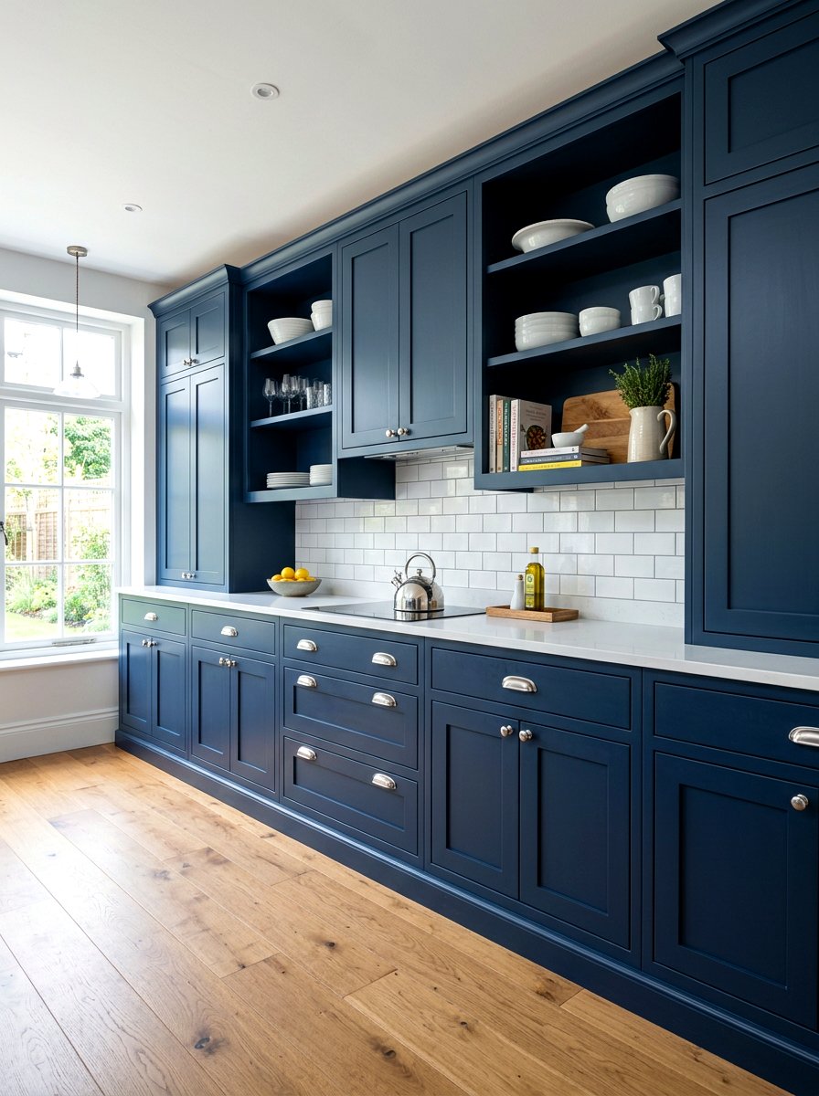 Shaker Style Built In - 30 built in bathroom storage ideas