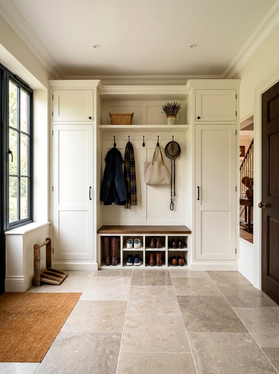 Shaker Style Cabinetry - 30 English mudroom ideas