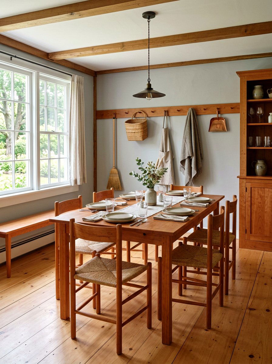 Shaker Style Dining Room - 30 English dining room ideas