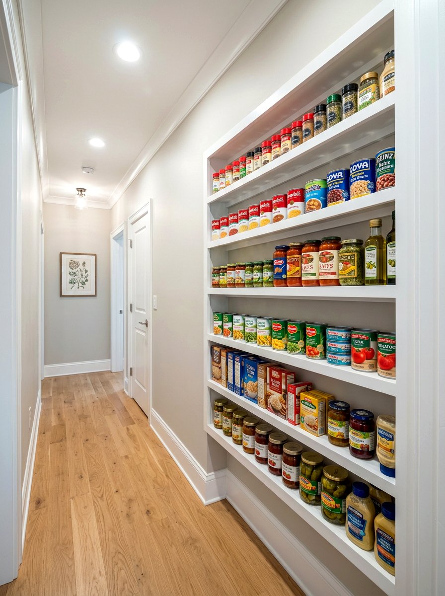 Shallow Pantry Shelving - 30 pantry shelving ideas