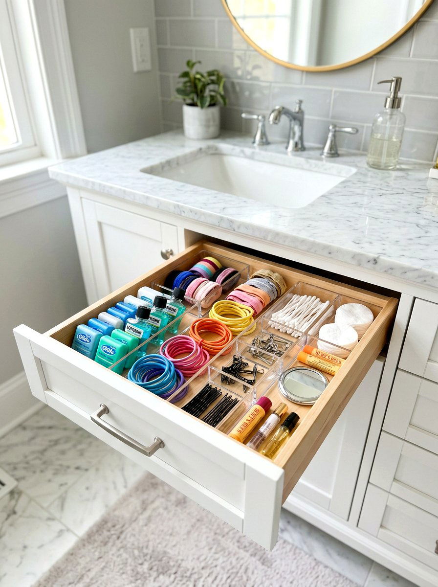 Shallow Vanity Drawer - 30 bathroom vanity drawer ideas