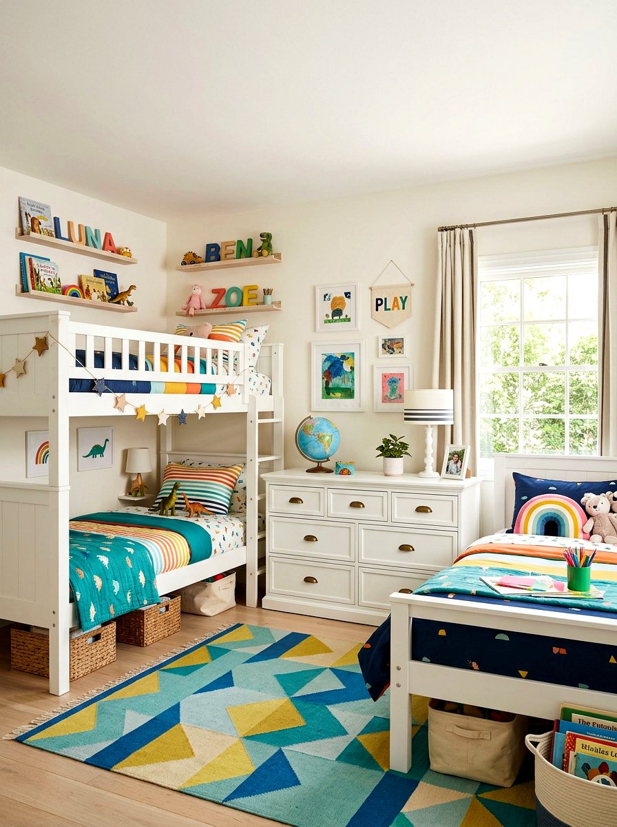 Shared Bedroom For Three Kids - 30 shared sibling room ideas