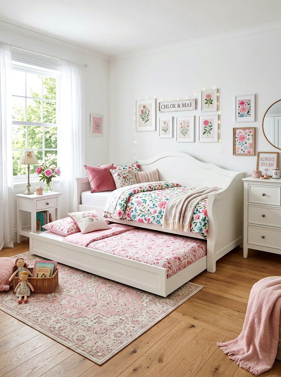 Shared Bedroom With Trundle Bed - 30 shared sibling room ideas