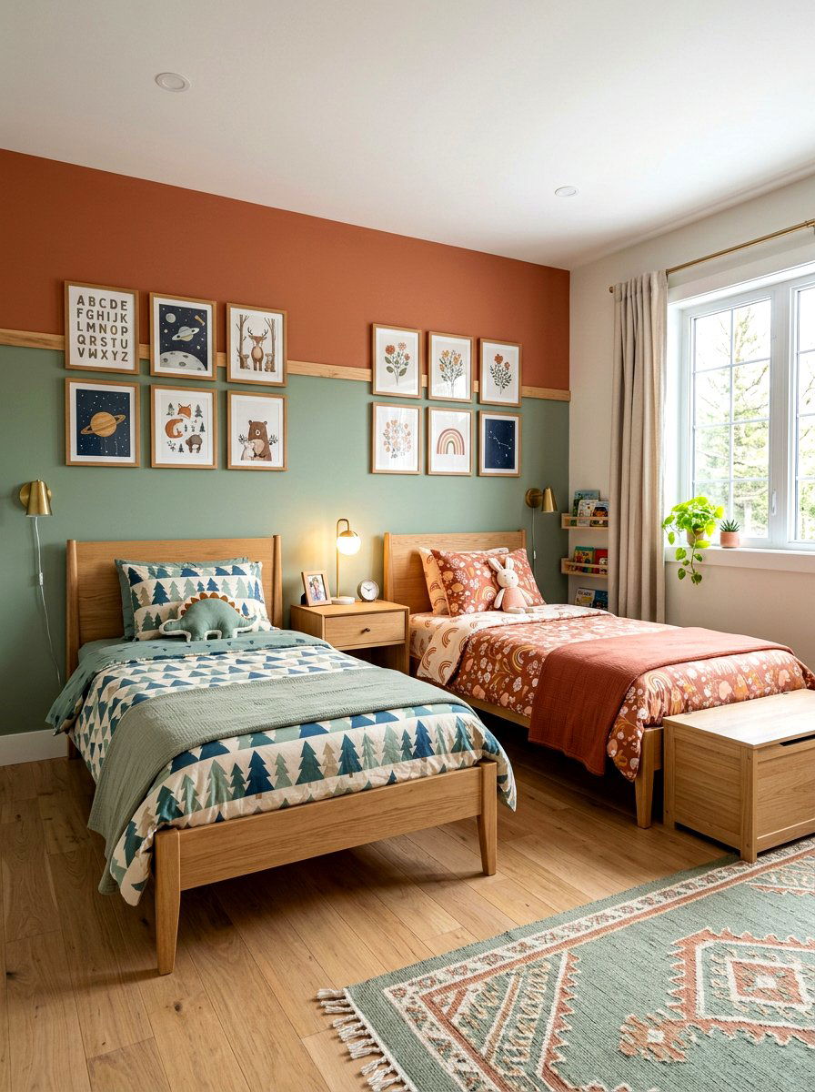 Shared Boy And Girl Bedroom - 30 shared sibling room decor ideas