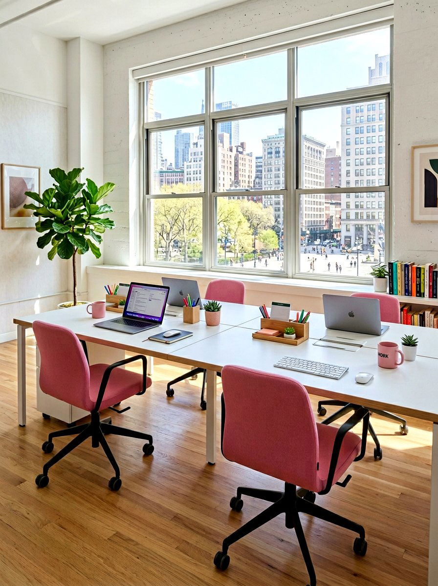 Shared Desk Workspace - 30 girls shared bedroom ideas