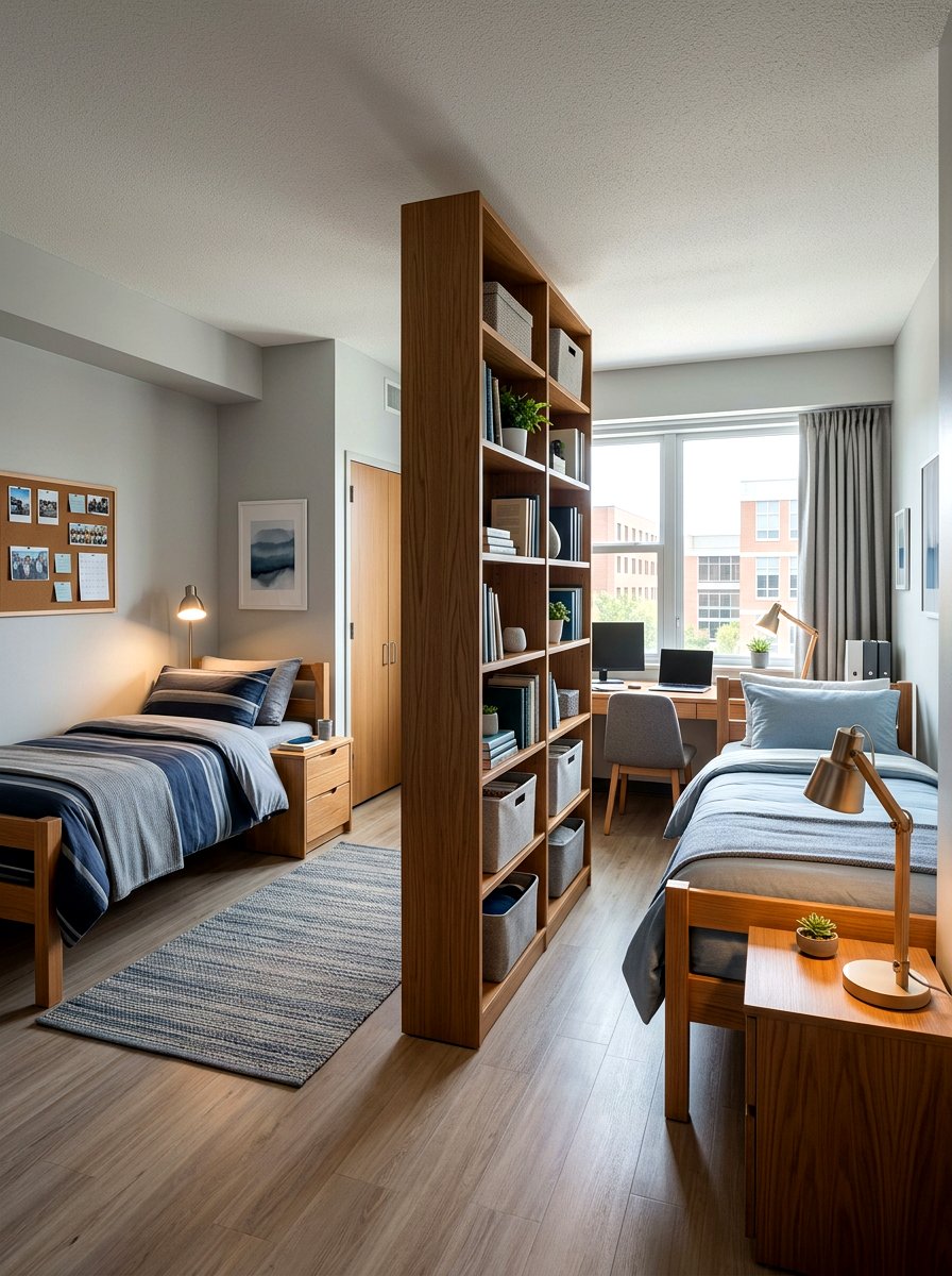 Shared Dorm Room Privacy - 30 dorm room ideas