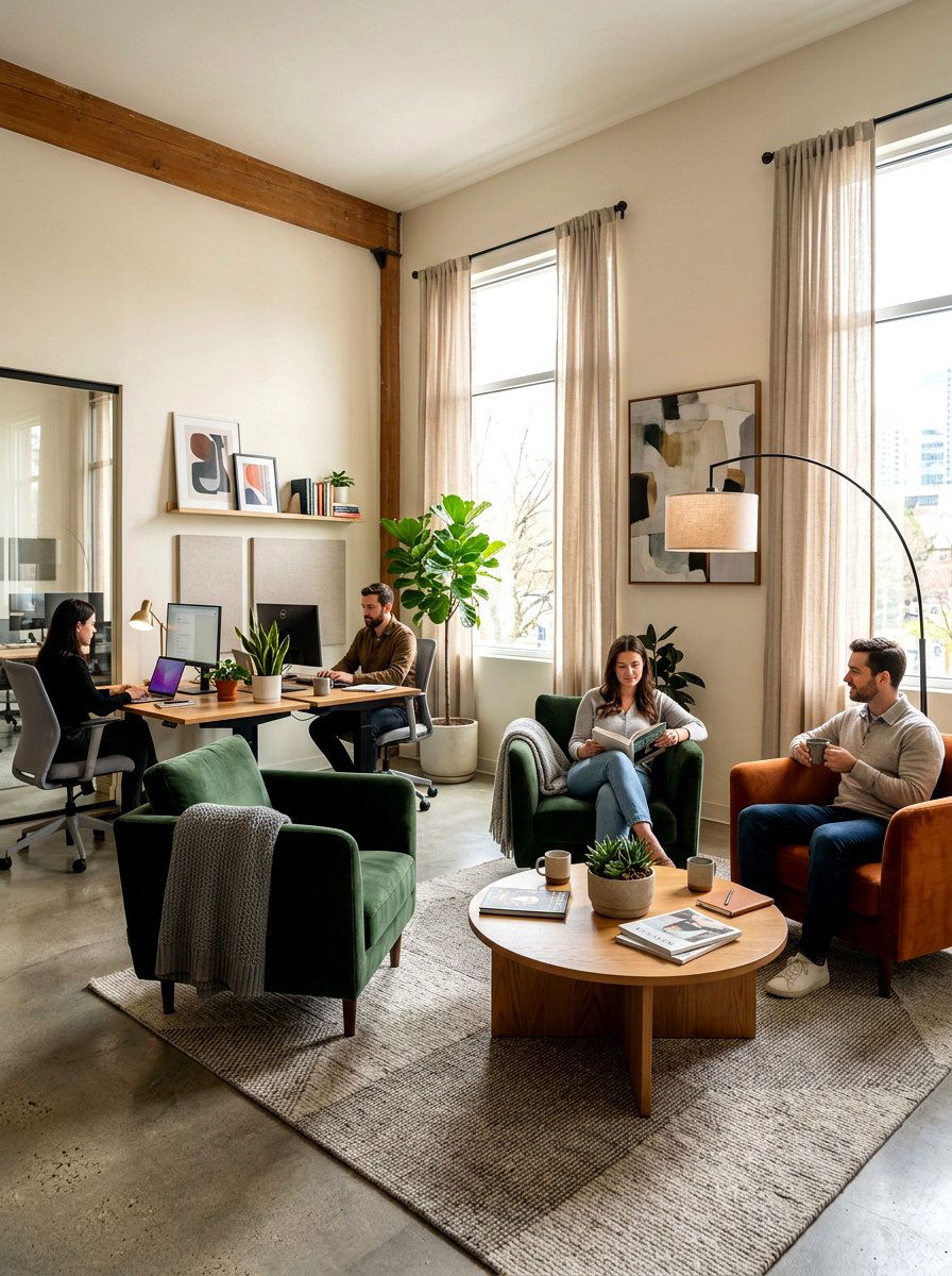 Shared Office Sitting Area - 30 shared office ideas