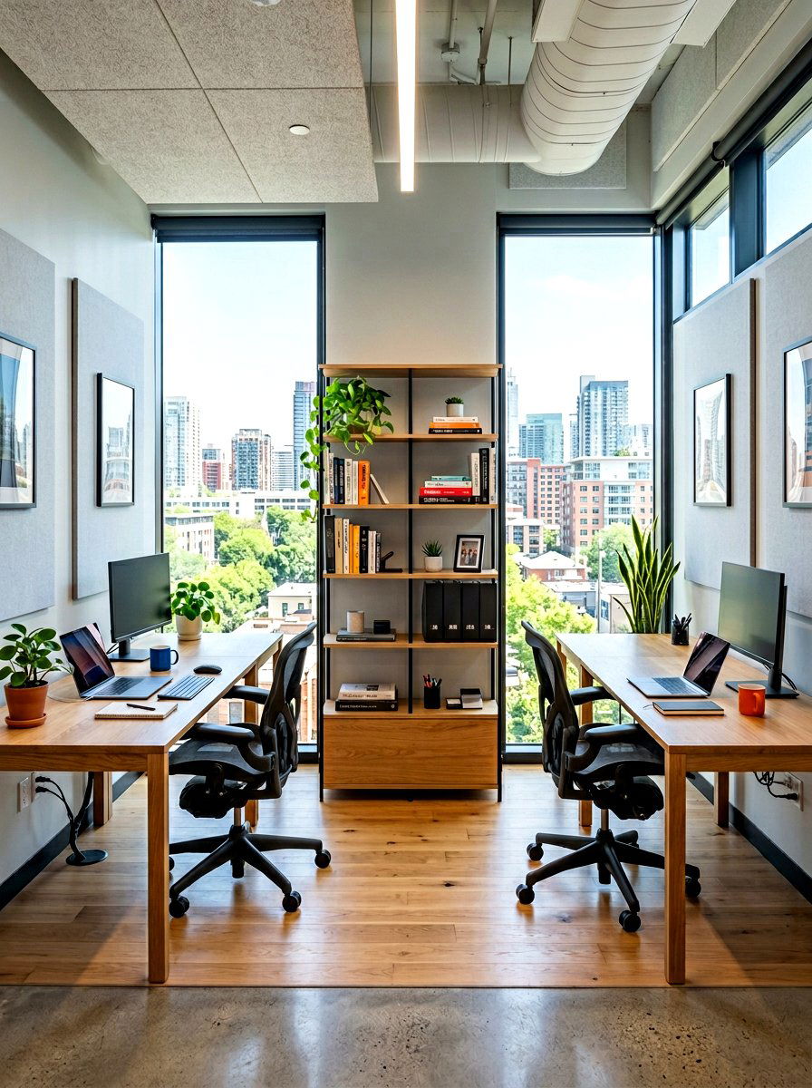 Shared Office - 30 work from home office ideas