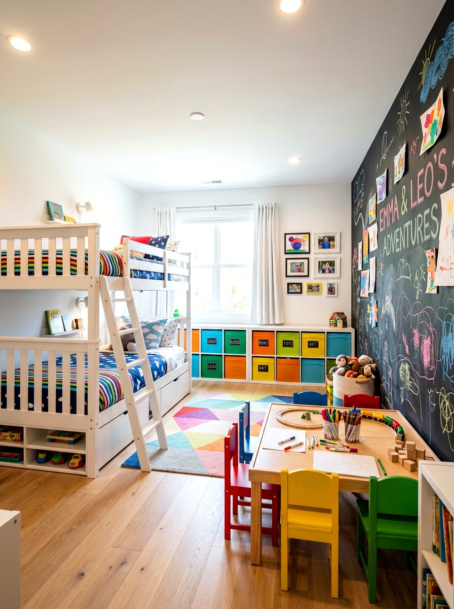 30 Shared Sibling Room Ideas to Keep Peace at Home