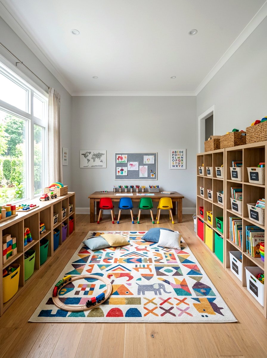 Shared Playroom Layout - 30 children shared playroom ideas